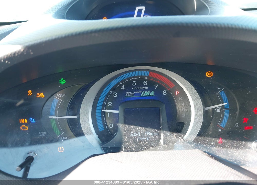 2010 HONDA INSIGHT VIN: JHMZE2H78AS021849