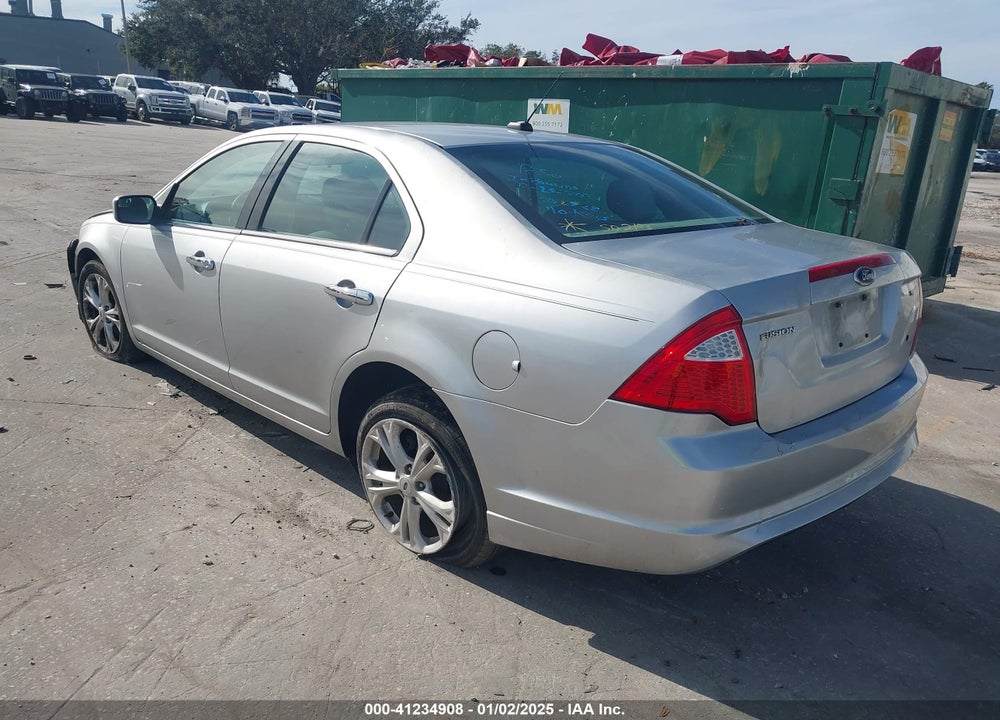2012 FORD FUSION SE VIN: 3FAHP0HA0CR273915