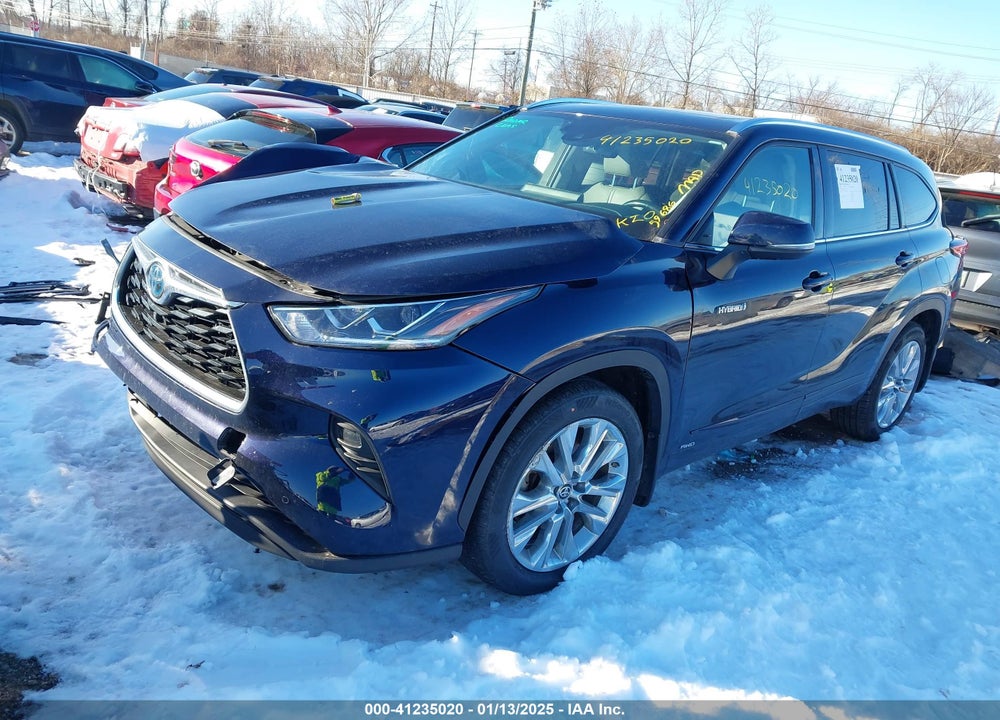 2021 TOYOTA HIGHLANDER HYBRID LIMITED VIN: 5TDDBRCH5MS519050