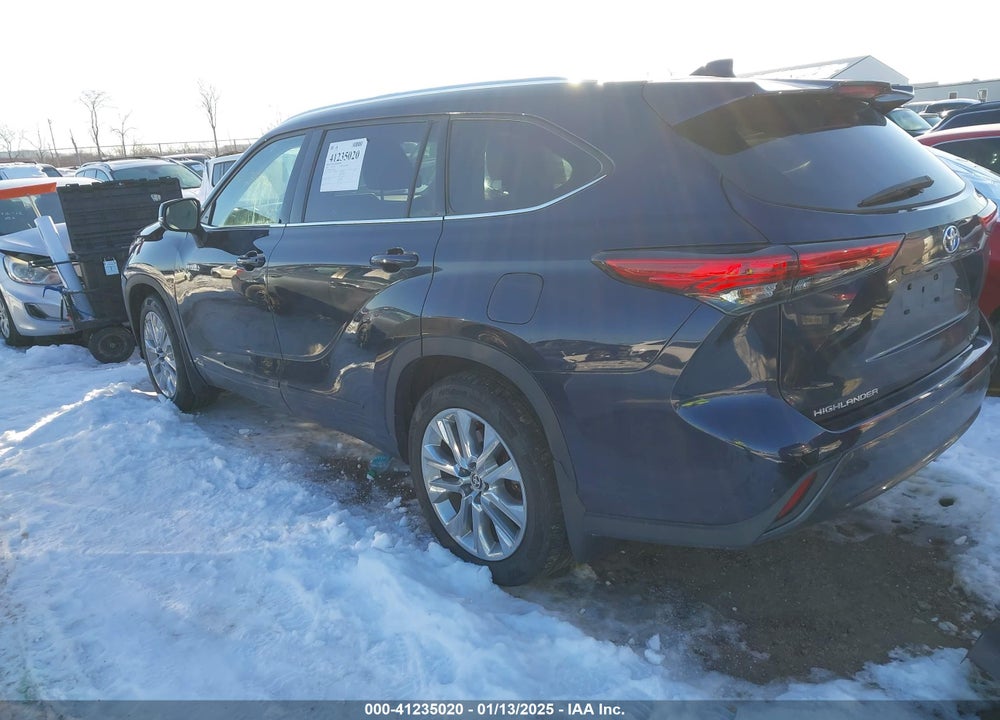 2021 TOYOTA HIGHLANDER HYBRID LIMITED VIN: 5TDDBRCH5MS519050