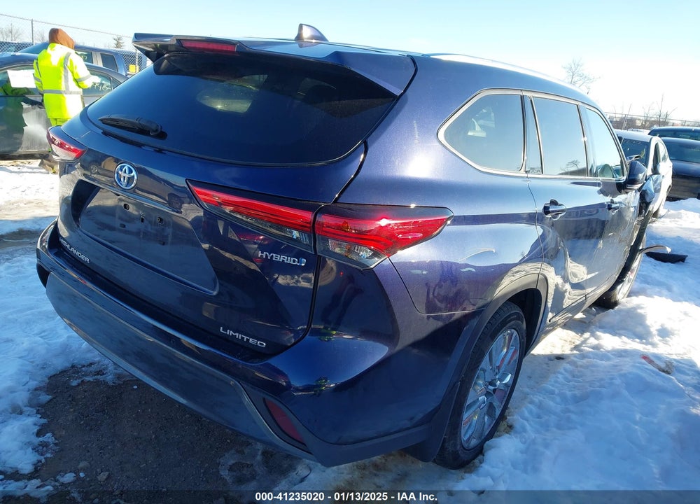 2021 TOYOTA HIGHLANDER HYBRID LIMITED VIN: 5TDDBRCH5MS519050