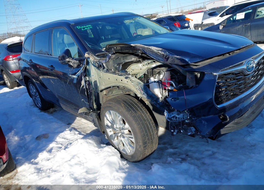 2021 TOYOTA HIGHLANDER HYBRID LIMITED VIN: 5TDDBRCH5MS519050