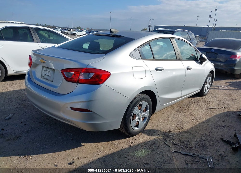 2017 CHEVROLET CRUZE LS AUTO VIN: 3G1BC5SM8HS557345