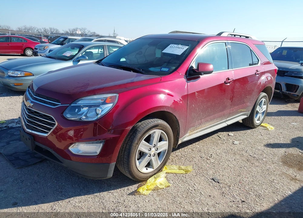 2016 CHEVROLET EQUINOX LT VIN: 2GNALCEK2G6221129