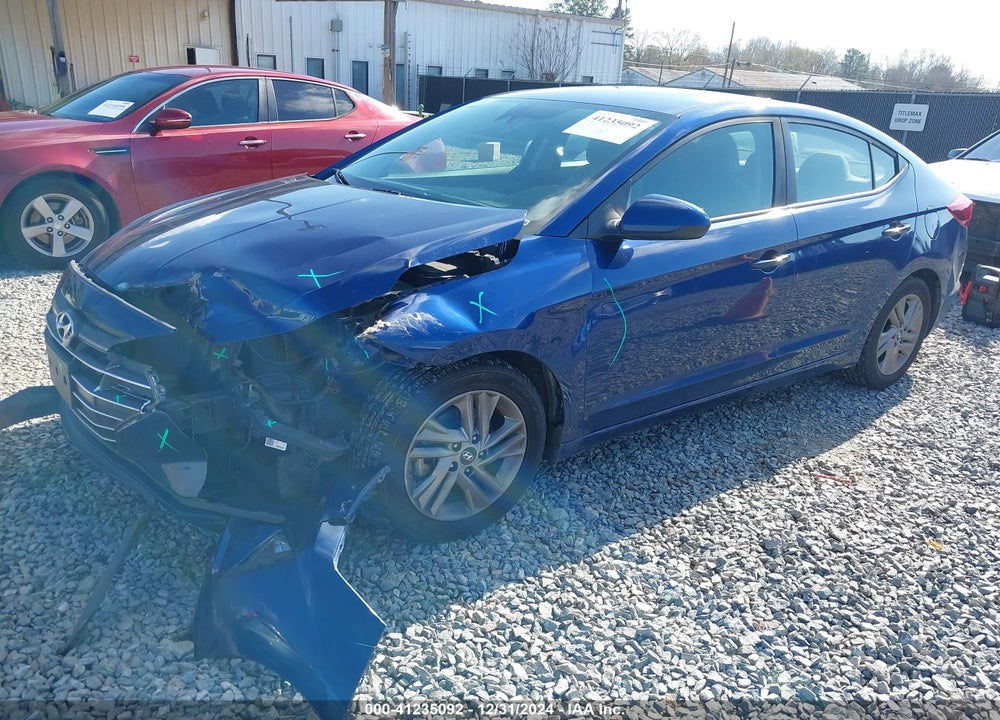 2019 HYUNDAI ELANTRA SEL VIN: 5NPD84LF3KH482678