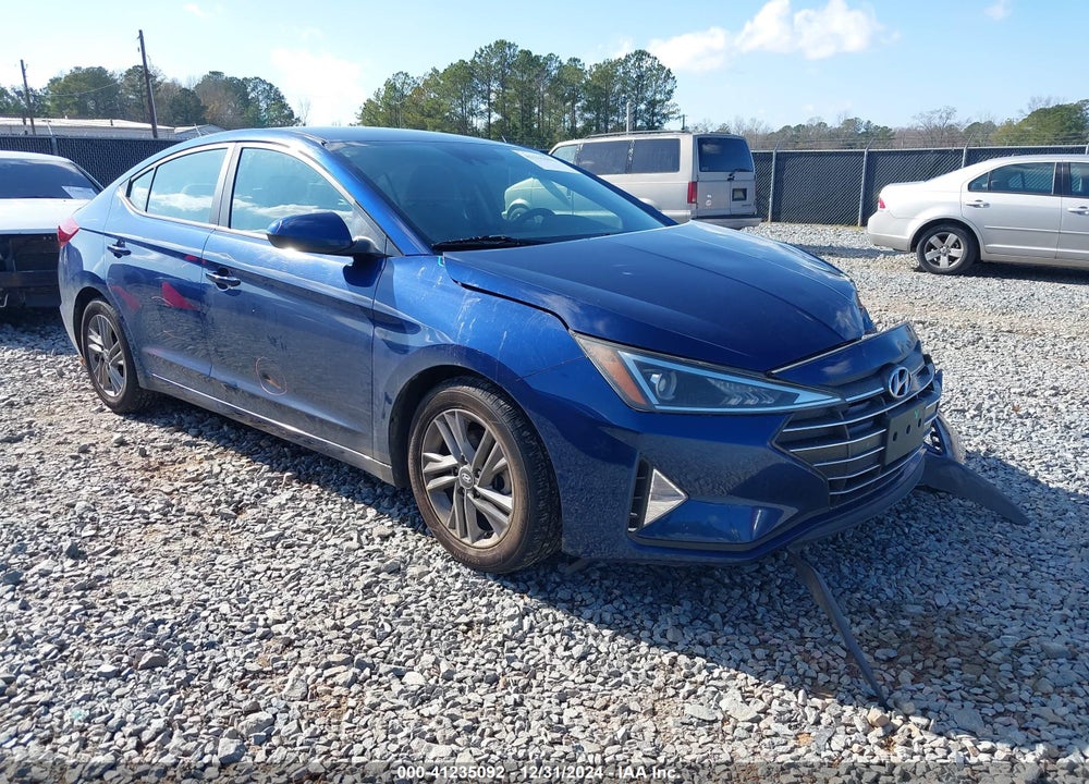 2019 HYUNDAI ELANTRA SEL VIN: 5NPD84LF3KH482678