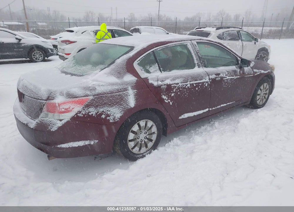 2010 HONDA ACCORD 2.4 LX VIN: 1HGCP2F37AA048470