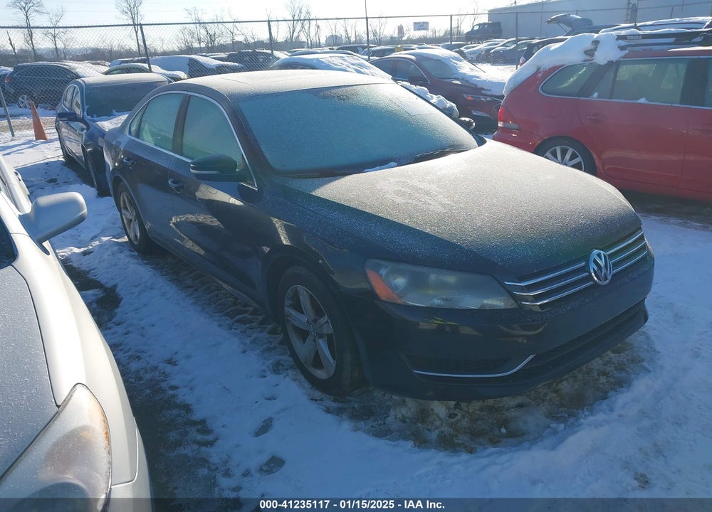 2013 VOLKSWAGEN PASSAT 2.5L SE VIN: 1VWBP7A39DC148493