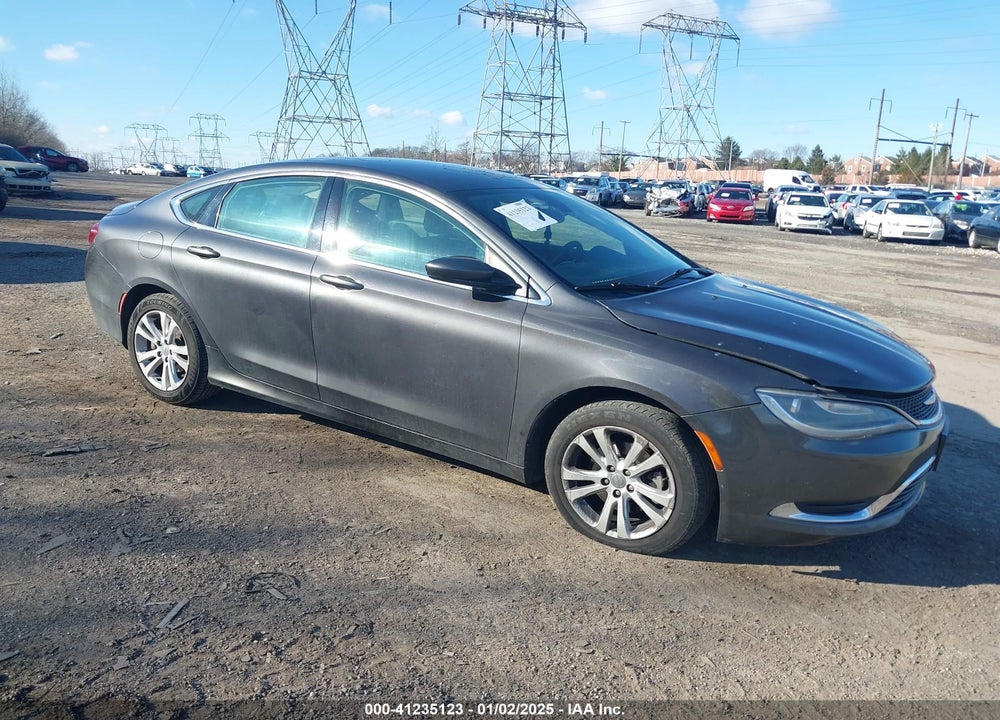 2016 CHRYSLER 200 LIMITED VIN: 1C3CCCAB6GN143378