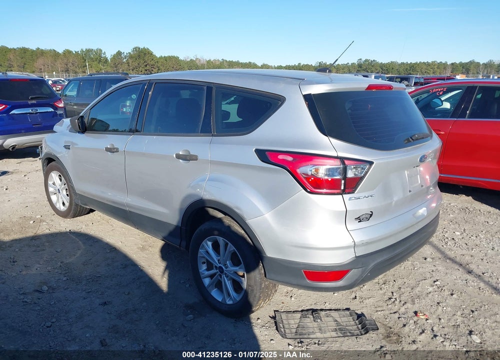 2017 FORD ESCAPE S VIN: 1FMCU0F72HUD81792