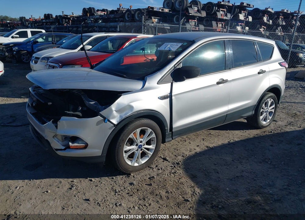 2017 FORD ESCAPE S VIN: 1FMCU0F72HUD81792