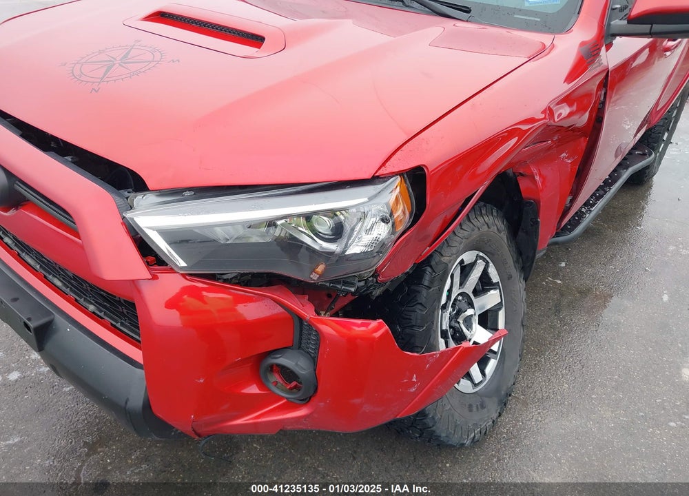 2021 TOYOTA 4RUNNER TRD OFF ROAD VIN: JTEPU5JR5M5917985