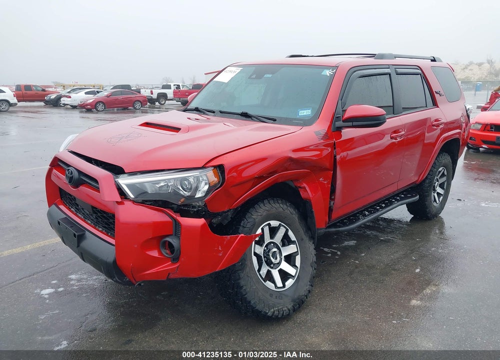 2021 TOYOTA 4RUNNER TRD OFF ROAD VIN: JTEPU5JR5M5917985