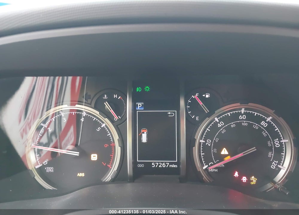 2021 TOYOTA 4RUNNER TRD OFF ROAD VIN: JTEPU5JR5M5917985