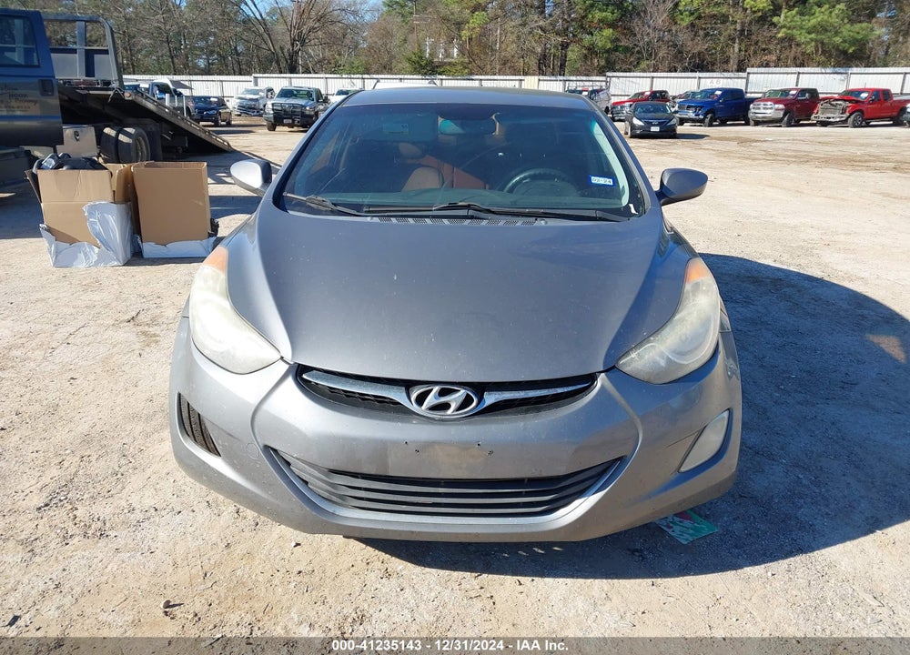 2013 HYUNDAI ELANTRA GLS VIN: 5NPDH4AE0DH180651