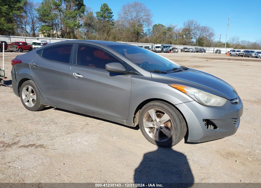 2013 HYUNDAI ELANTRA GLS VIN: 5NPDH4AE0DH180651