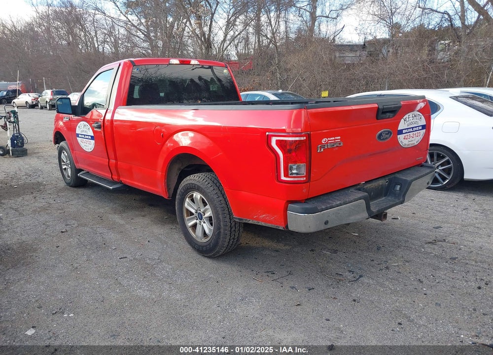 2015 FORD F-150 VIN: 1FTMF1C80FKD50989