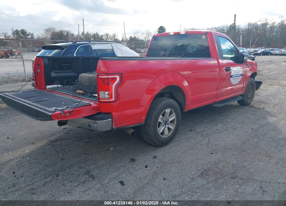 2015 FORD F-150 VIN: 1FTMF1C80FKD50989