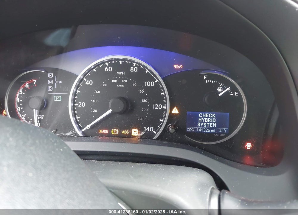 2012 LEXUS CT 200H VIN: JTHKD5BH4C2097904