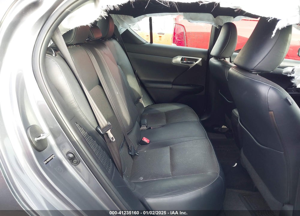 2012 LEXUS CT 200H VIN: JTHKD5BH4C2097904