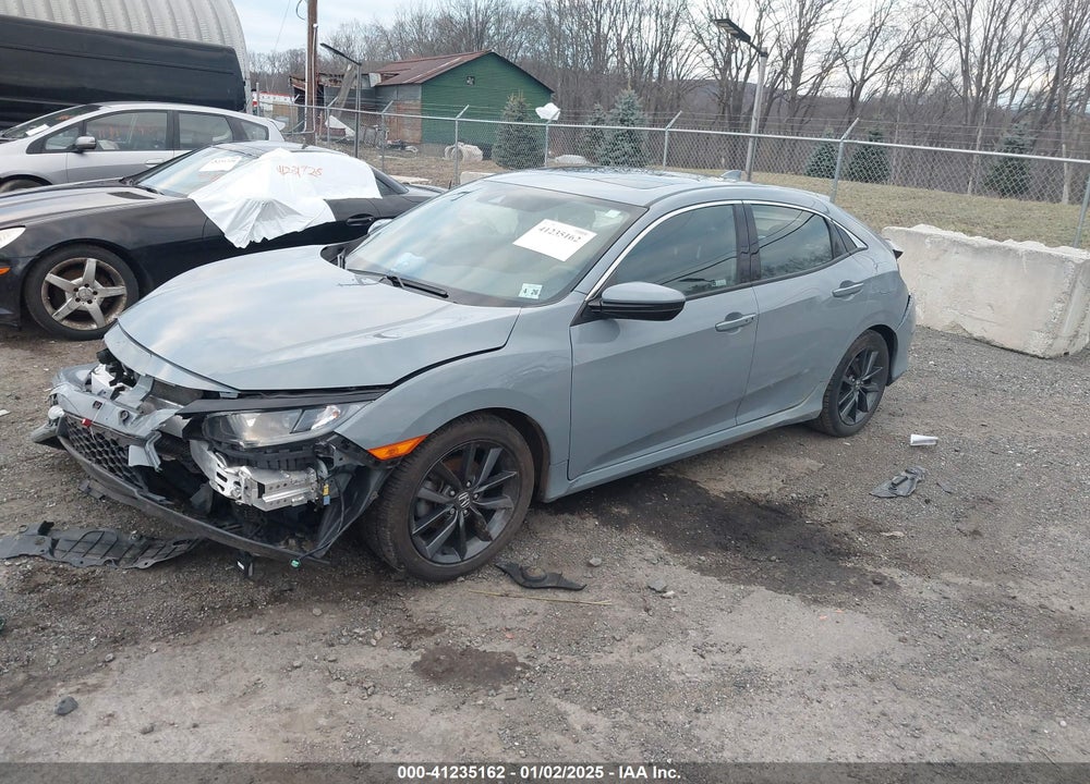 2021 HONDA CIVIC EX VIN: SHHFK7H66MU407705