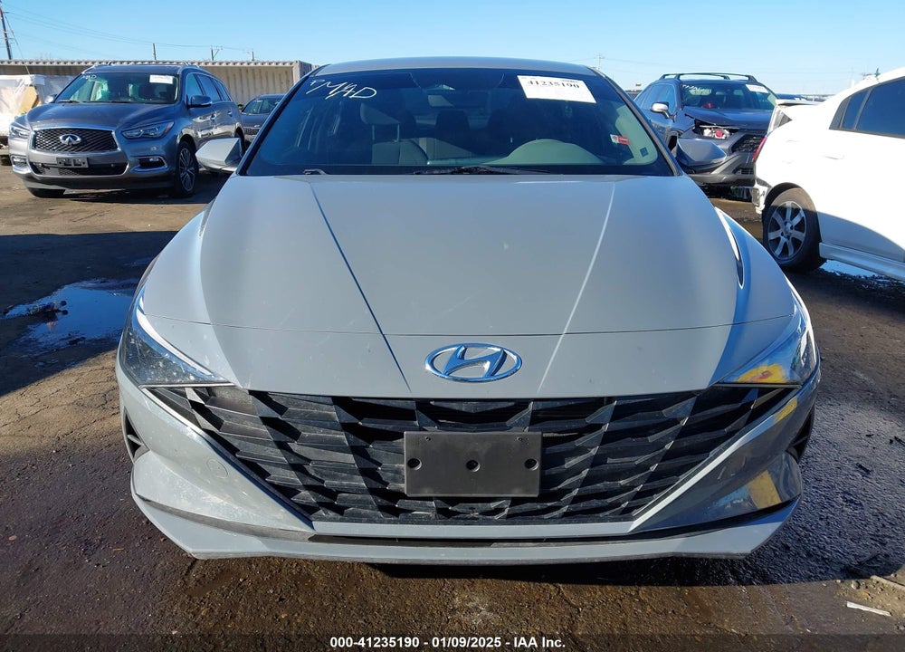 2021 HYUNDAI ELANTRA VIN: KMHLM4AG9MU141583