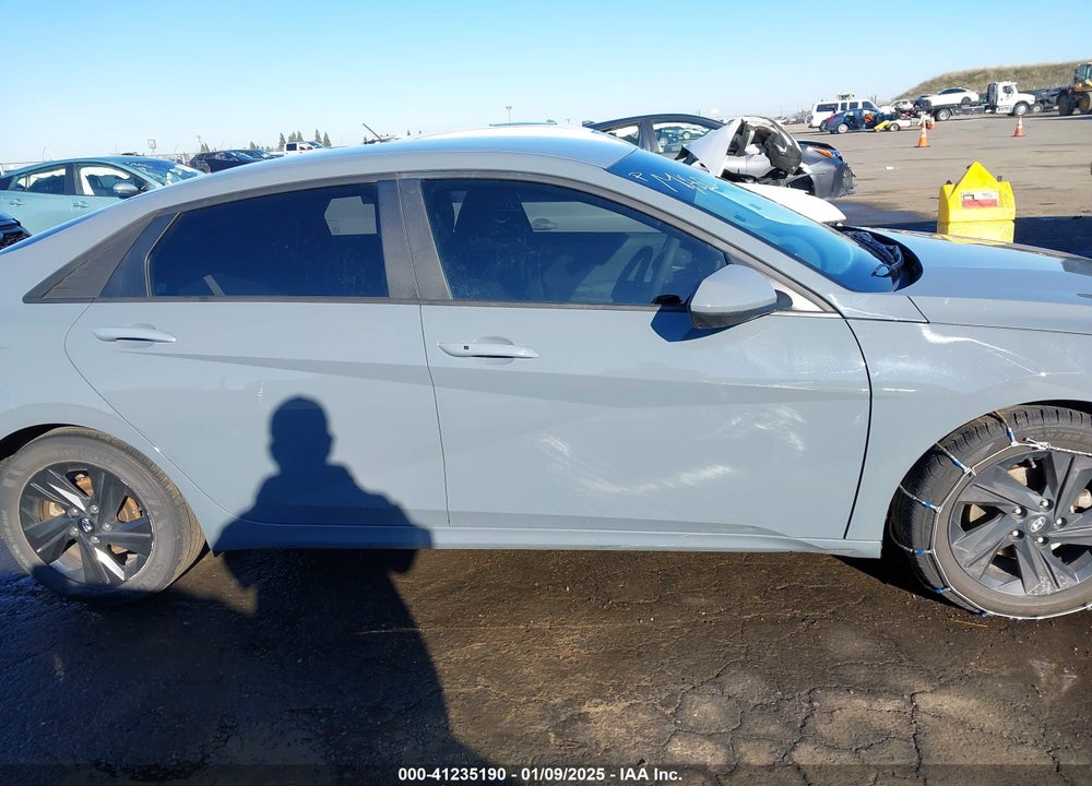 2021 HYUNDAI ELANTRA VIN: KMHLM4AG9MU141583