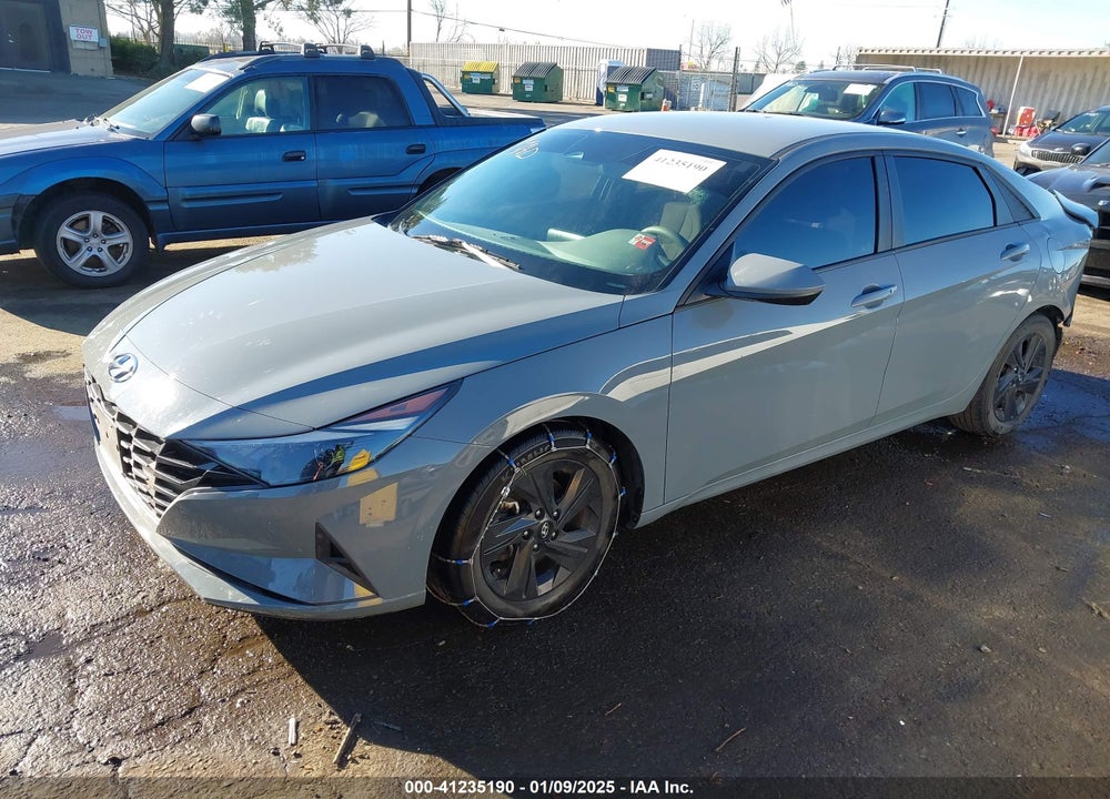 2021 HYUNDAI ELANTRA VIN: KMHLM4AG9MU141583