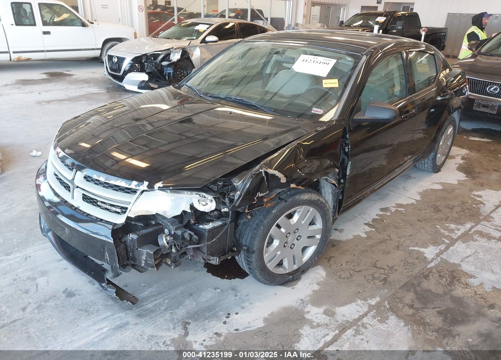 2012 DODGE AVENGER SE VIN: 1C3CDZABXCN155981