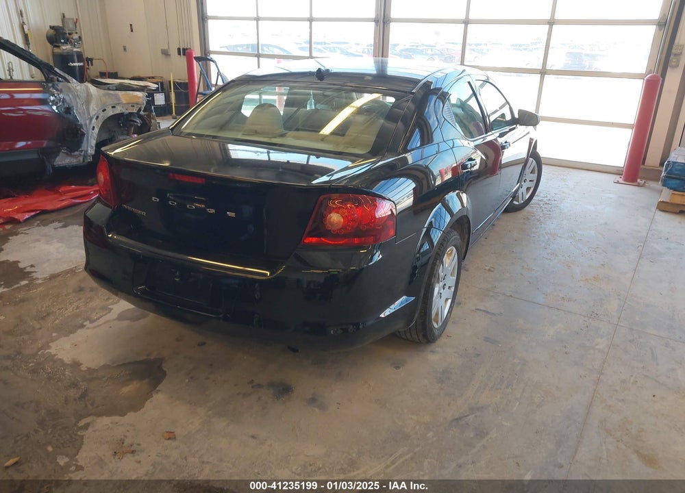 2012 DODGE AVENGER SE VIN: 1C3CDZABXCN155981