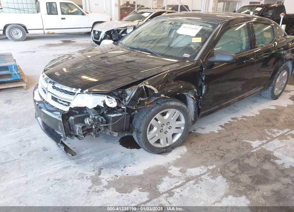 2012 DODGE AVENGER SE VIN: 1C3CDZABXCN155981