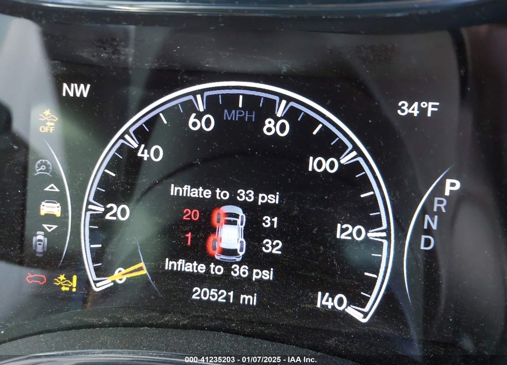 2021 JEEP GRAND CHEROKEE VIN: 1C4RJEBG8MC784556