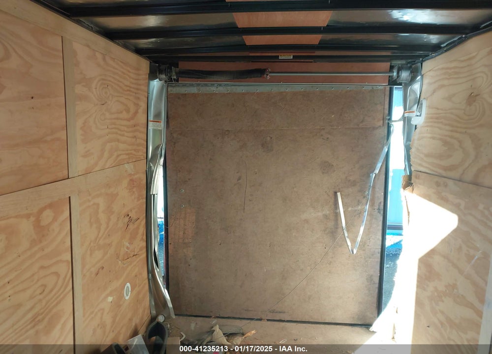 2017 AMERICAN HAULER CARGO TRAILER 6X12 VIN: 593200E13H1060465