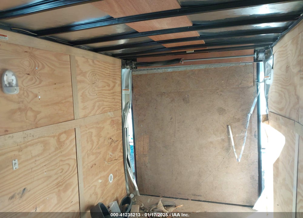 2017 AMERICAN HAULER CARGO TRAILER 6X12 VIN: 593200E13H1060465