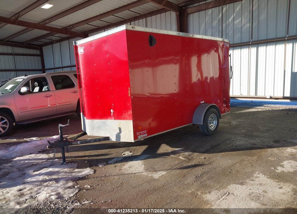 2017 AMERICAN HAULER CARGO TRAILER 6X12 VIN: 593200E13H1060465