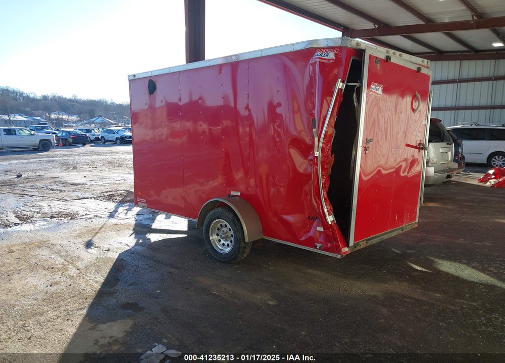 2017 AMERICAN HAULER CARGO TRAILER 6X12 VIN: 593200E13H1060465