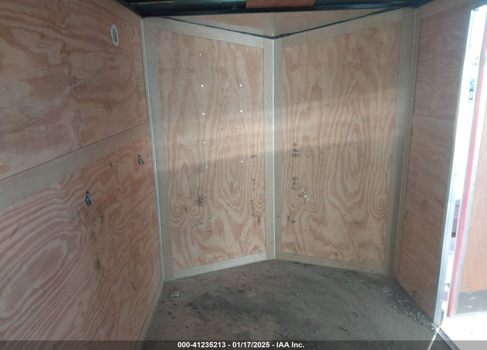 2017 AMERICAN HAULER CARGO TRAILER 6X12 VIN: 593200E13H1060465