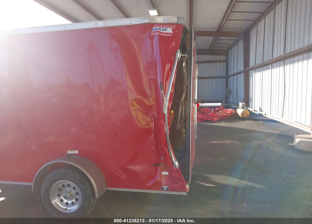 2017 AMERICAN HAULER CARGO TRAILER 6X12 VIN: 593200E13H1060465