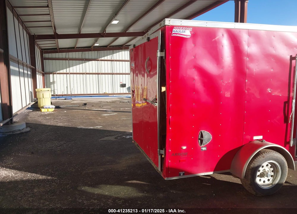 2017 AMERICAN HAULER CARGO TRAILER 6X12 VIN: 593200E13H1060465