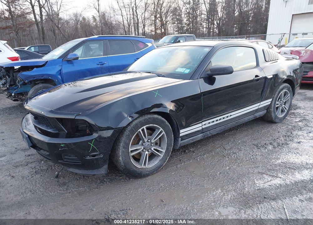 2012 FORD MUSTANG V6 PREMIUM VIN: 1ZVBP8AM2C5258125