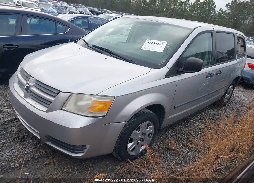 2008 DODGE GRAND CARAVAN SE VIN: 2D8HN44H08R633791