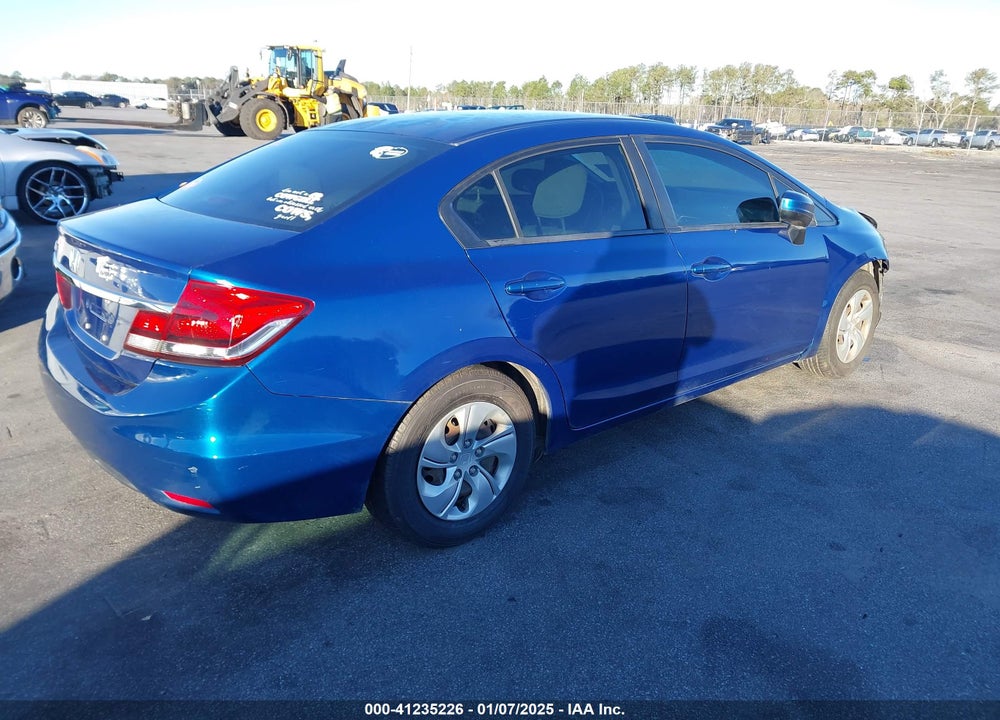 2014 HONDA CIVIC VIN: 19XFB2F54EE216838