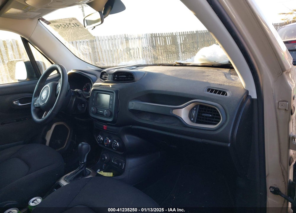 2016 JEEP RENEGADE SPORT VIN: ZACCJBATXGPD39528