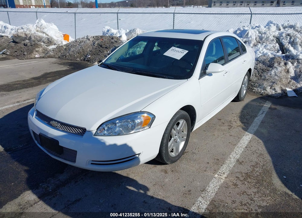 2012 CHEVROLET IMPALA LT FLEET VIN: 2G1WG5E3XC1319848