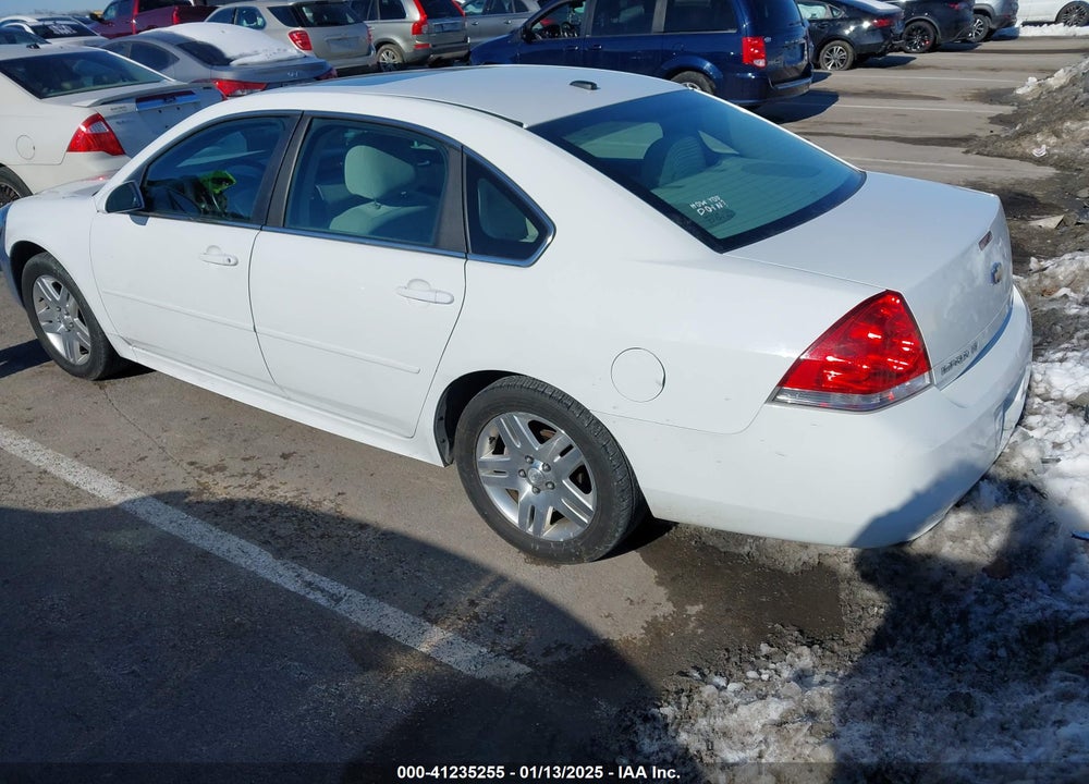 2012 CHEVROLET IMPALA LT FLEET VIN: 2G1WG5E3XC1319848
