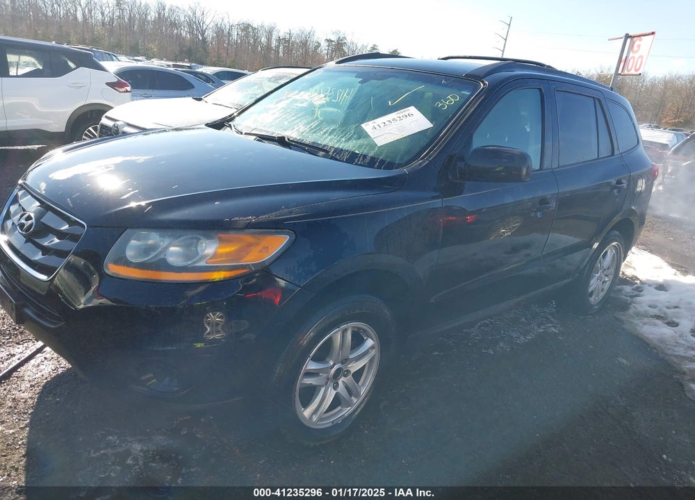 2011 HYUNDAI SANTA FE GLS VIN: 5XYZGDAB3BG008231
