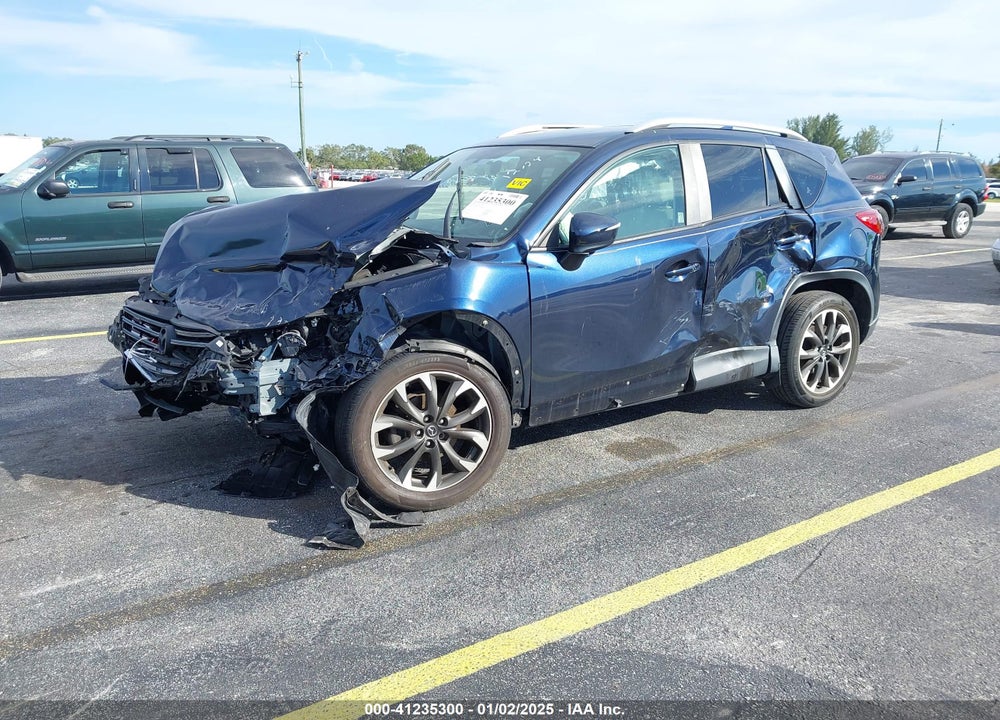 2016 MAZDA CX-5 GRAND TOURING VIN: JM3KE2DY3G0735353