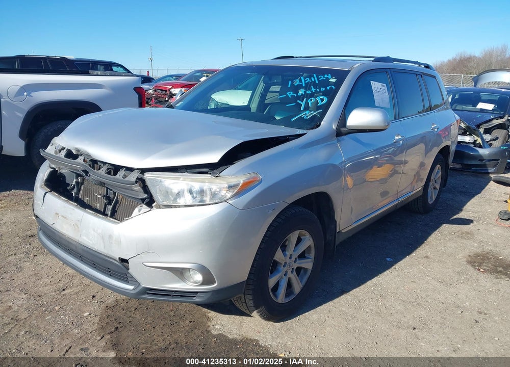 2013 TOYOTA HIGHLANDER VIN: 5TDBK3EH3DS244991