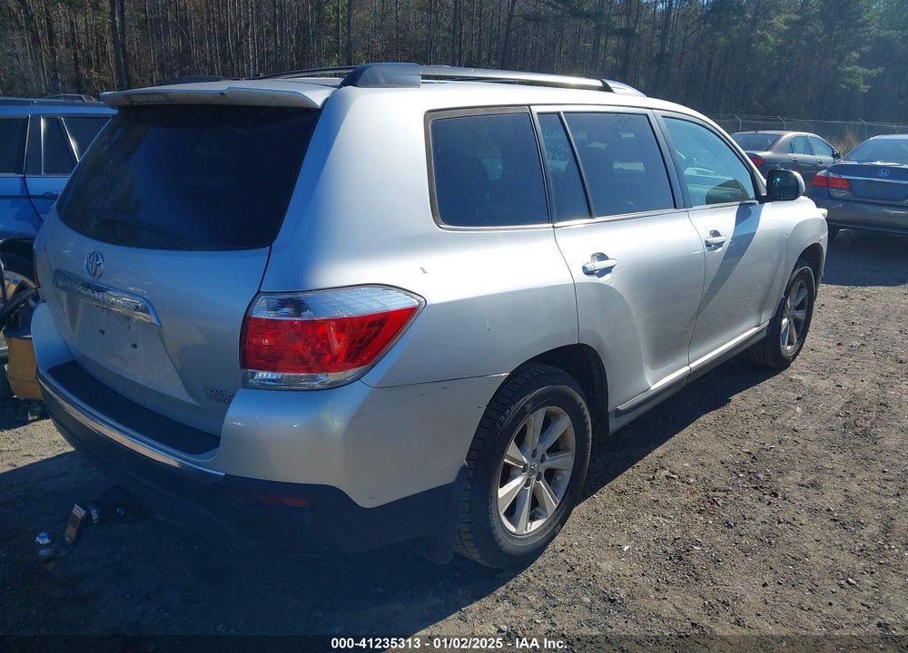 2013 TOYOTA HIGHLANDER VIN: 5TDBK3EH3DS244991