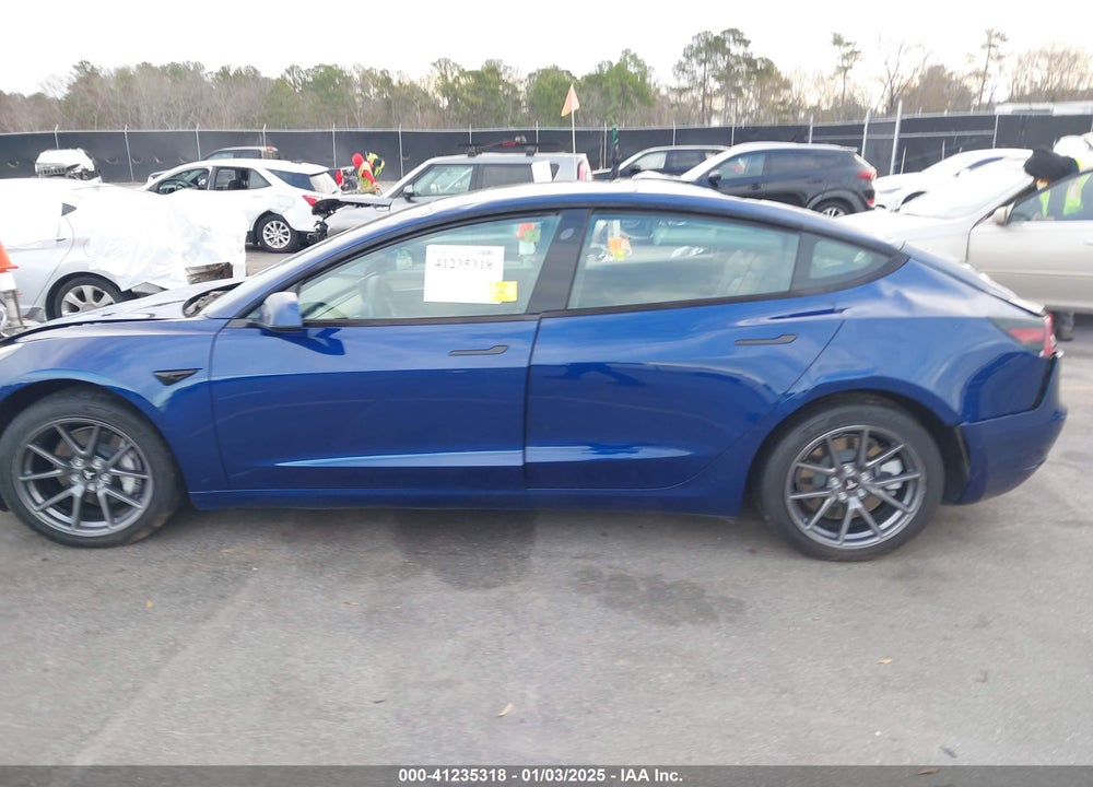 2022 TESLA MODEL 3 VIN: 5YJ3E1EB2NF103962